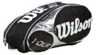 Tenisov taky Wilson Wilson Tour 9 Bag Black